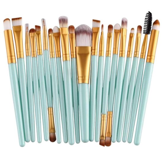 Набор косметических кистей, Набор кистей для макияжа, 20 шт