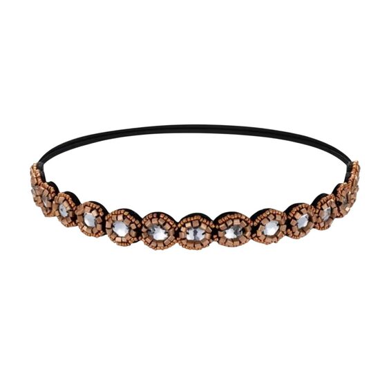 Этническая винтажная богемная эластичная повязка на голову для волос, украшение для волос, обруч, аксессуары для волос