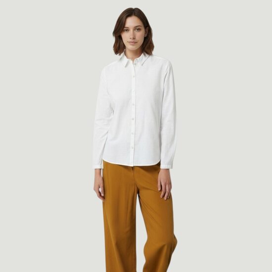 Блузка Monteg белая, размер XL