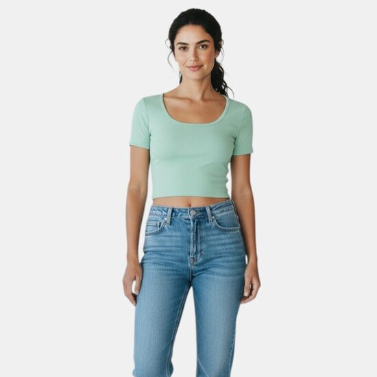 Only топ мятного цвета, размер S