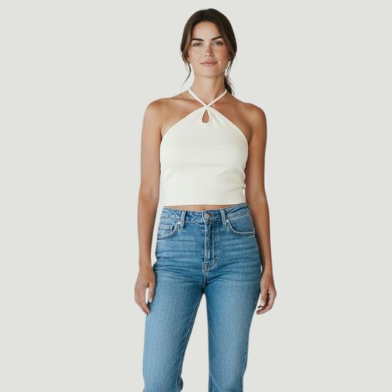 Only молочно-белый топ, размер S