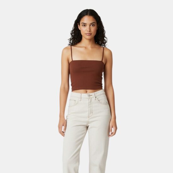 Review коричневый топ, размер М