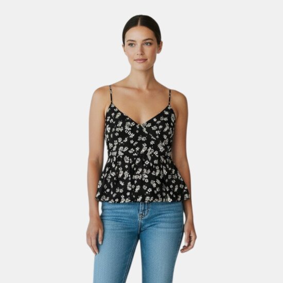 Review топ с цветами, размер S