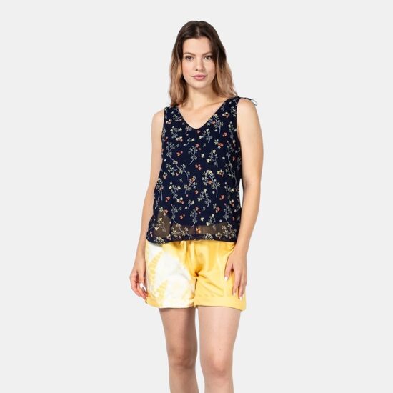 S.Oliver топ, блузка с цветами, размеры M, 3XL