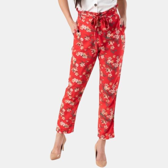 Летние красные брюки Vero Moda, размер М