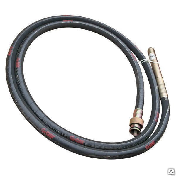 Flexible hose for Arebos concrete vibrator