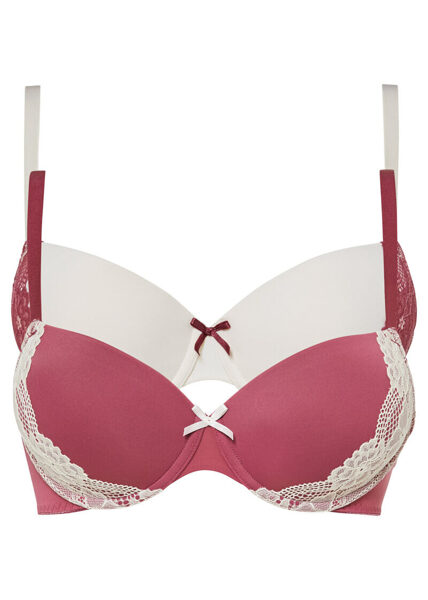 BodyFlirt gaišs krūšturis, komplektā 2gb, izmērs 80C