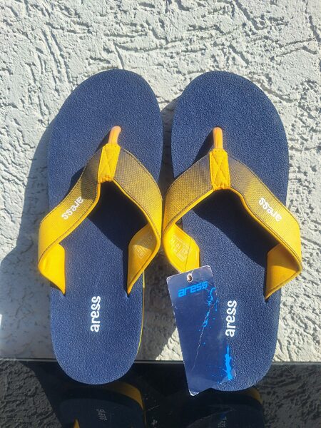 Slip-ons Ares blue/yellow