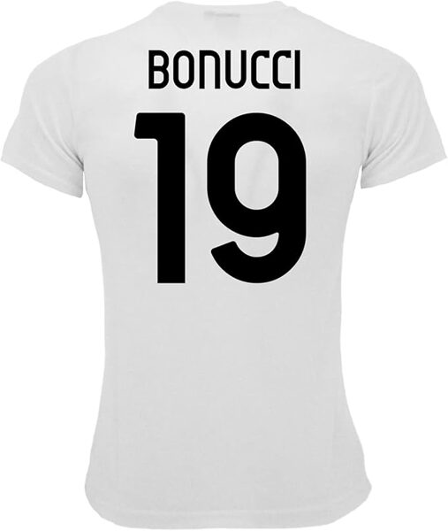 JUVENTUS t-krekla uzlīme futbolista BOUNCCI 19