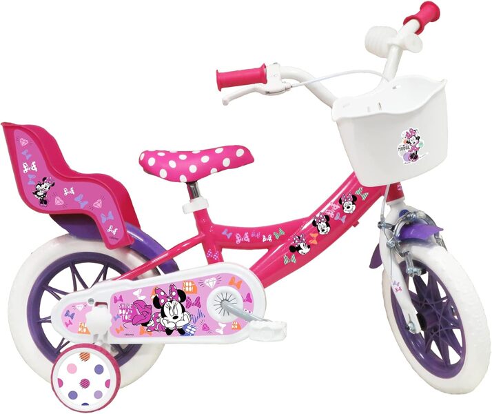 ATLAS velosipēds 12 collas Disney Minnie bērnu velosipēds