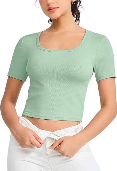 Only топ мятного цвета, размер S