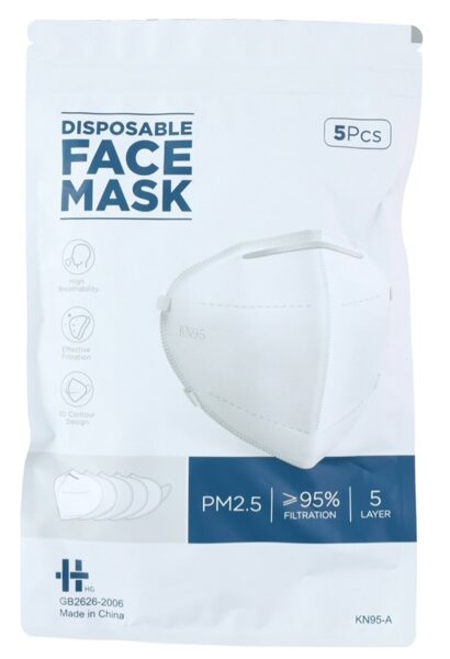 Mouth masks KN95/FFP2 - 5 pcs