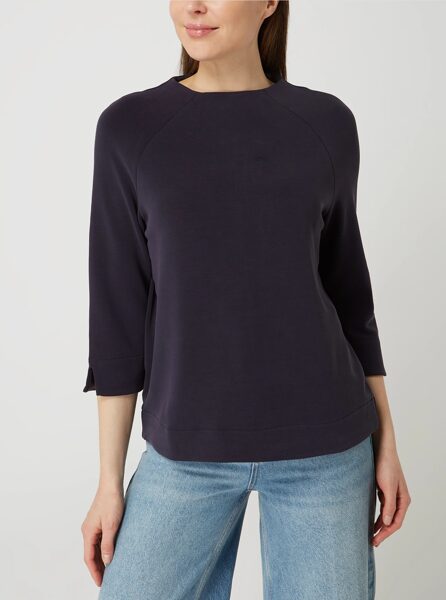 Рубашка фиолетовая Montego с молнией, размер L