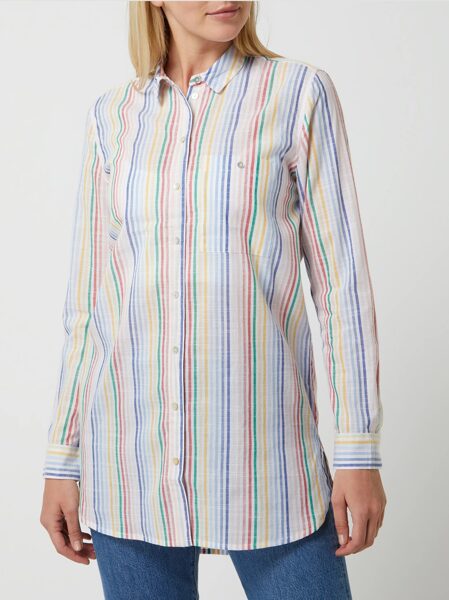 Рубашка Montego с цветными полосками, размер L