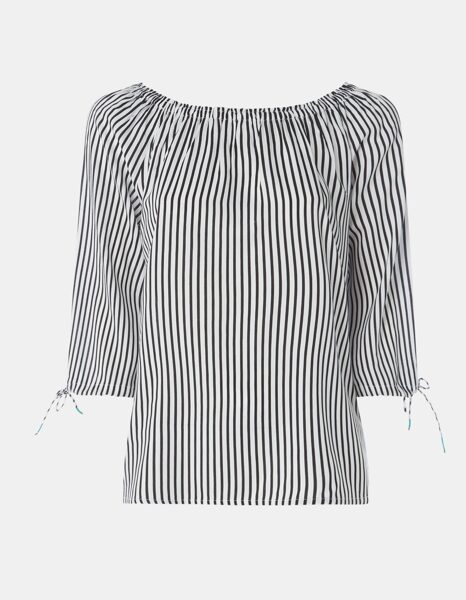 Блузка в полоску Street One, размер XL