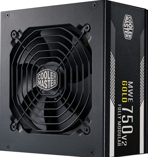 Блок питания Cooler Master MWE Gold V2 750 Вт, 12 см