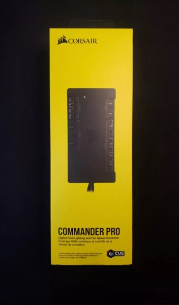 Corsair Commander Pro iCUE RGB Lighting FAN CONTROLLER, регулятор скорости вращения вентилятора