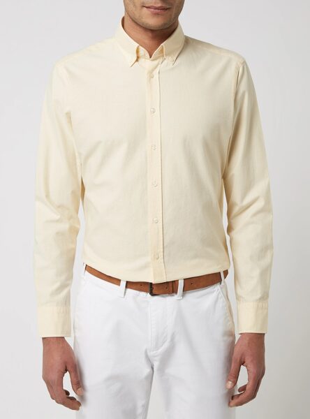 Желтая рубашка Christian Berg, размер 45/46