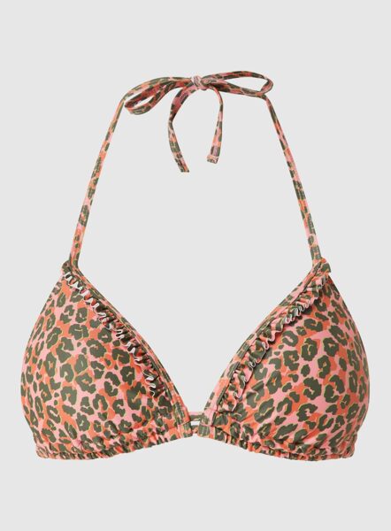 Shiwi peldkostīms - augšdaļa ar leoparda rakstu, izmērs XS