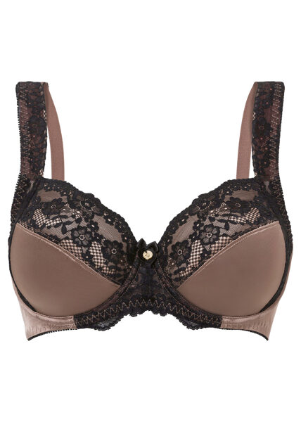 Brown bra, size 75F