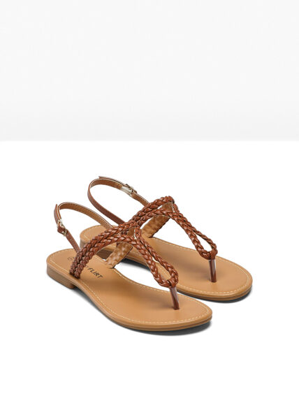 BodyFlirt pītas vasaras zandeles, izmērs 35 un 36