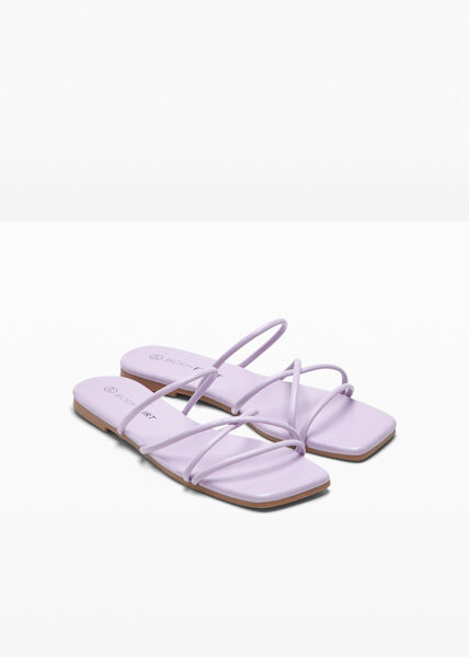 Purple summer sandals