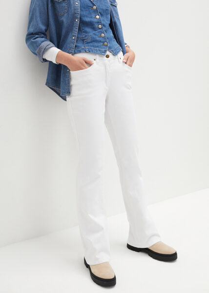 Белые джинсы John Baner, размер 3XL