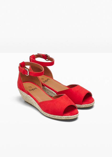 Летние туфли BPC collection красного цвета, размер 36