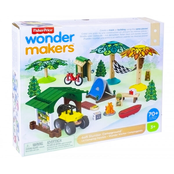 Wooden constructor - camping, Fisher Price Wonder makers