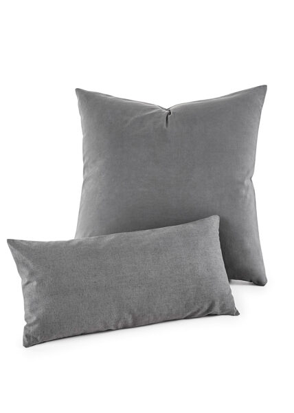 Gray pillowcases 2pcs, 40x40