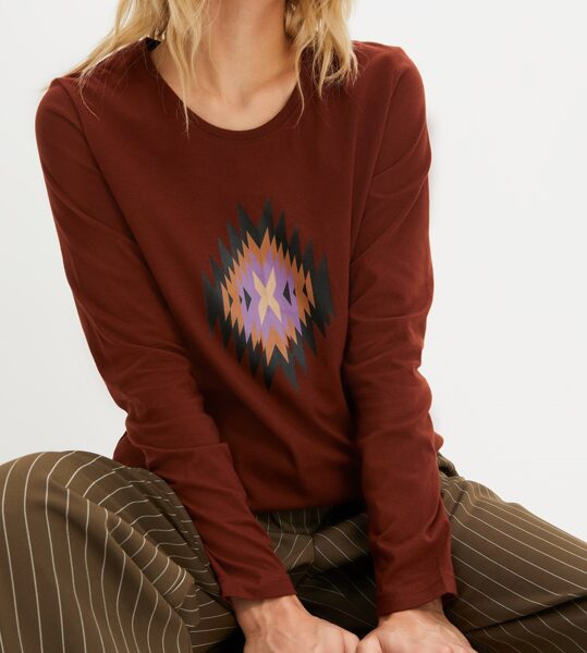 Рубашка Rainbow коричневая, размер L/XL