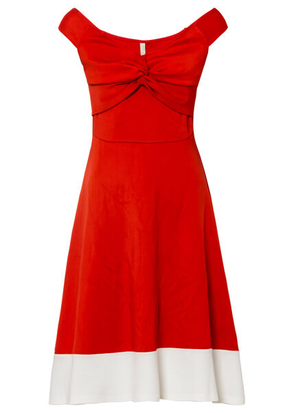 Red dress, size 40/42