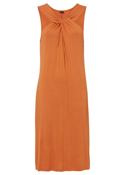 Casual dress orange, size 40/42