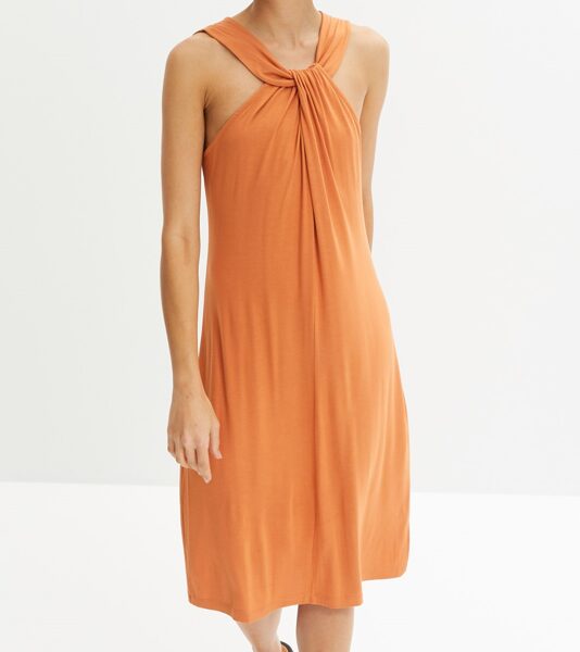 Ikdienas kleita oranža, izmērs L/XL, BodyFlirt