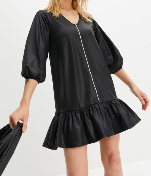 Melna kleita ar rāvējslēdzēju, izmērs XXS/XS, Rainbow