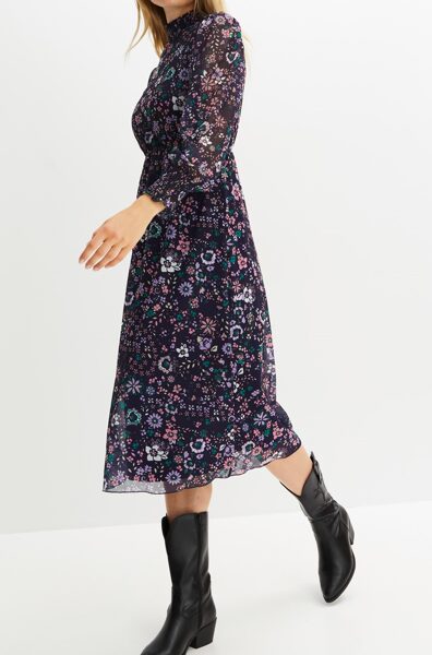 BodyFlirt violeta, gara kleita, izmērs XXS/XS